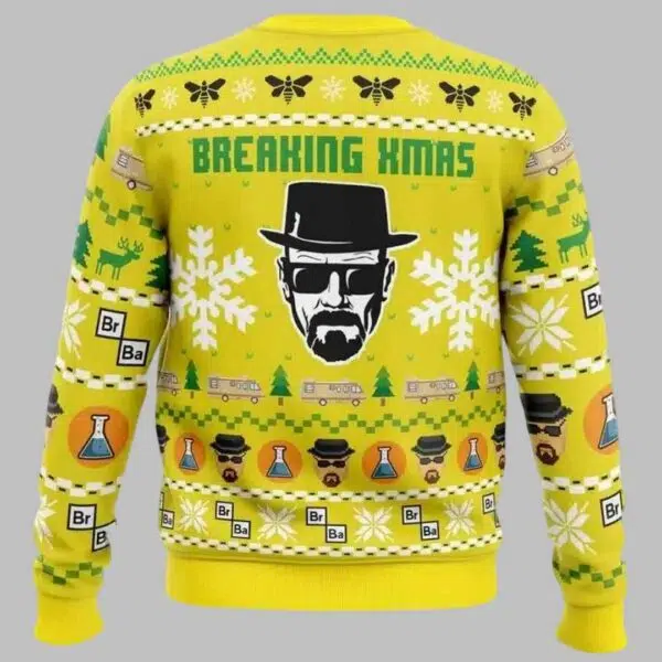 Walter White Christmas Ugly Christmas Sweater 2