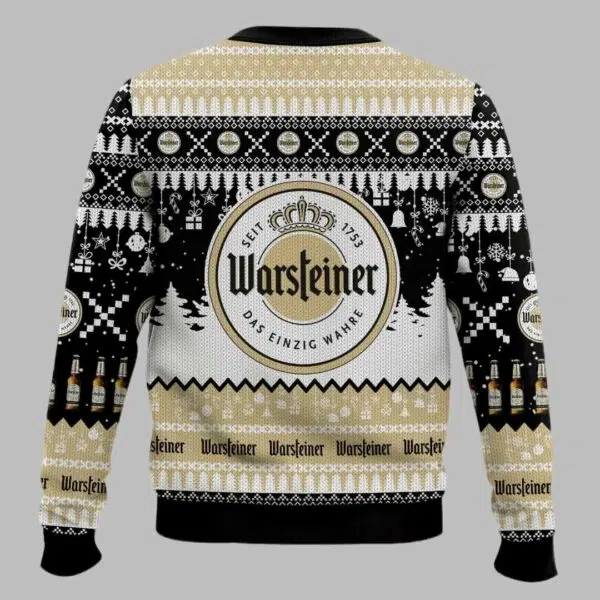 Warsteiner German Beer Ugly Christmas Sweater 2