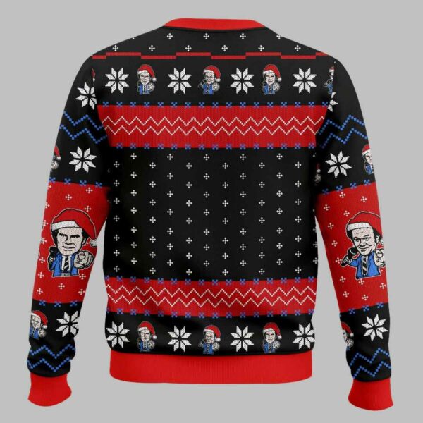 We're Here To Fuck Shit Up Step Brothers Ugly Christmas Sweater 2