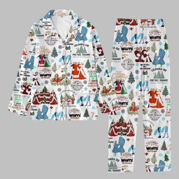 White Christmas Movie Pajama Set 2