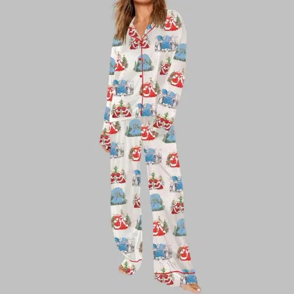 White Christmas Pajama Set 2