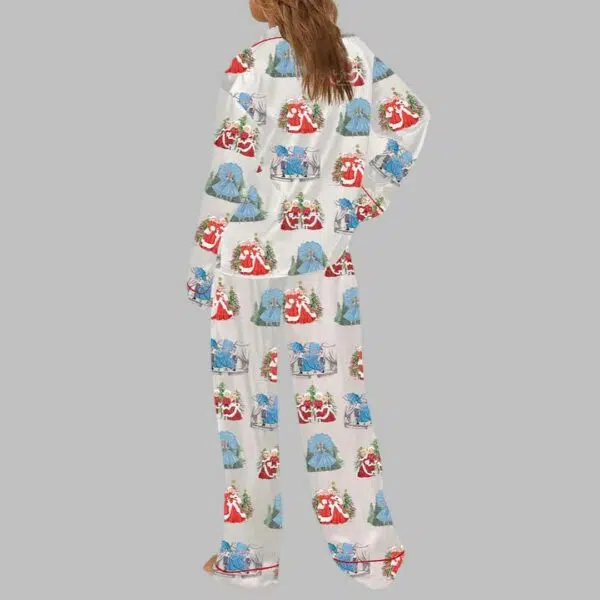 White Christmas Pajama Set 3