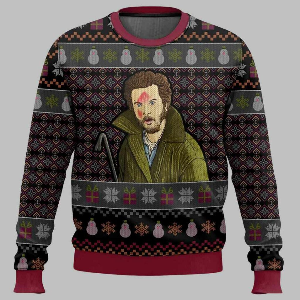 Why The Hell Are You Dressed Like A Chicken Marv Murchins Home Alone Ugly Christmas Sweater 3 Why The Hell Are You Dressed Like A Chicken Marv Murchins Home Alone Ugly Christmas Sweater 3