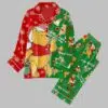 Winnie Pooh Christmas Pajamas Set 3 1