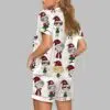 Womens Golden Girls Christmas Pajama Set 3