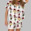 Womens Golden Girls Christmas Pajama Set 4