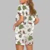 Womens Merry Christmas Pajama Set 3