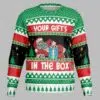 Your Gifts in the box Ugly Christmas Sweater 3