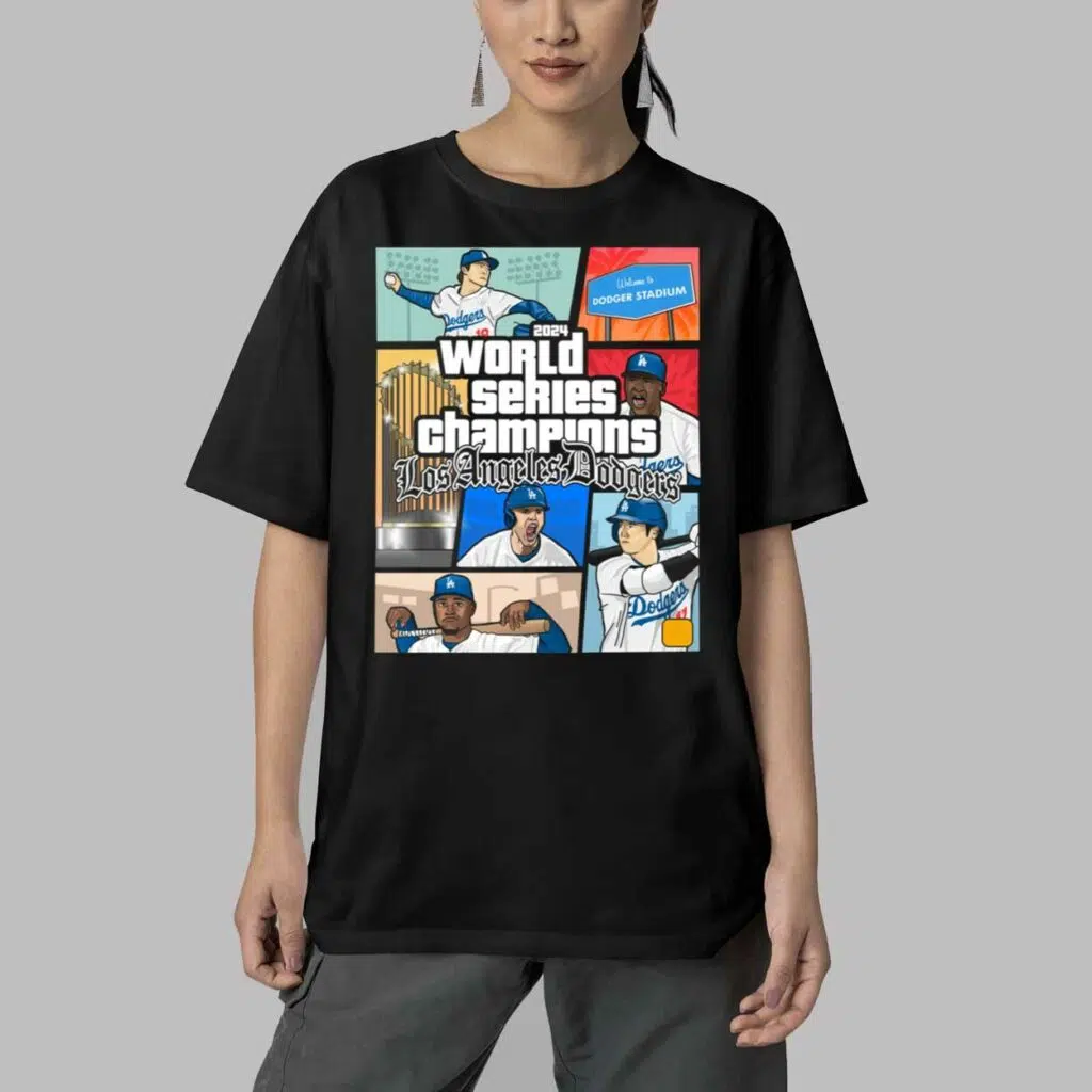 2024 World Series Champions LA Dodgers Shirt 5