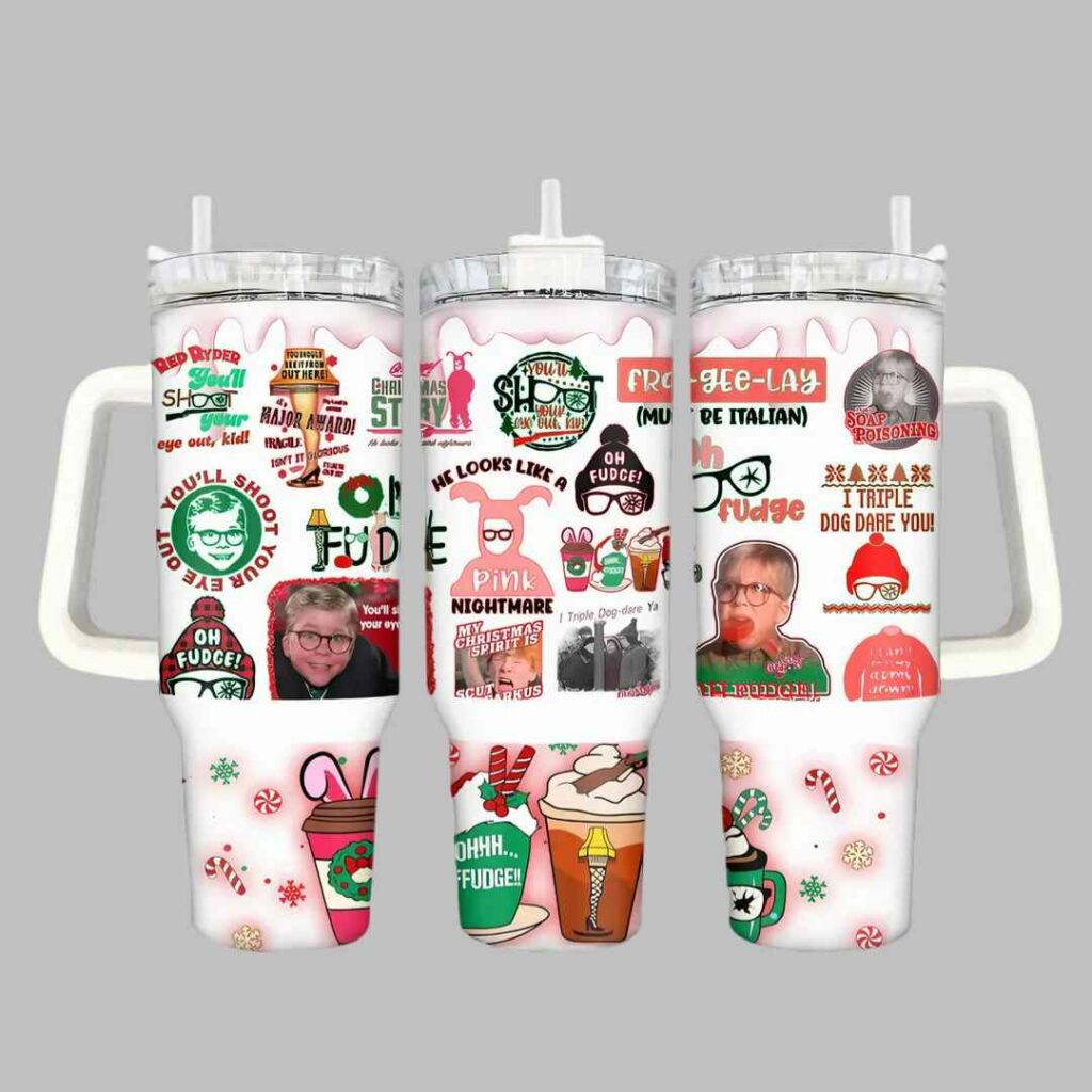 A Christmas Story Christmas Tumbler 3 A Christmas Story Christmas Tumbler 3