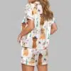 American Golden Retriever Pajama Set 3