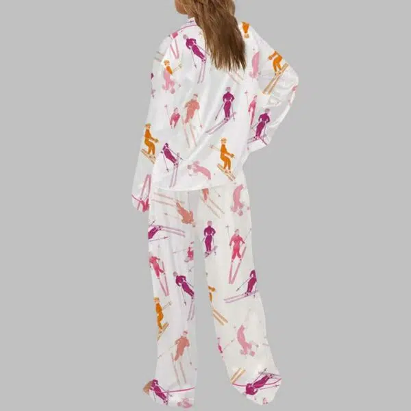 Aprs Ski Satin Pajama Set 4