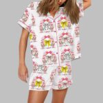 Ball Sports Christmas Art Pajama Set