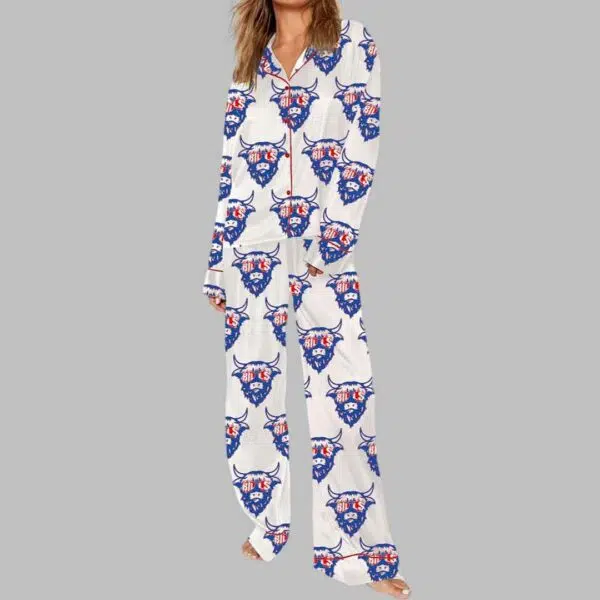 Bills Football Pajama Set 3