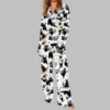 Black Cat Liquor Art Pajama Set 4 Black Cat Liquor Art Pajama Set 3