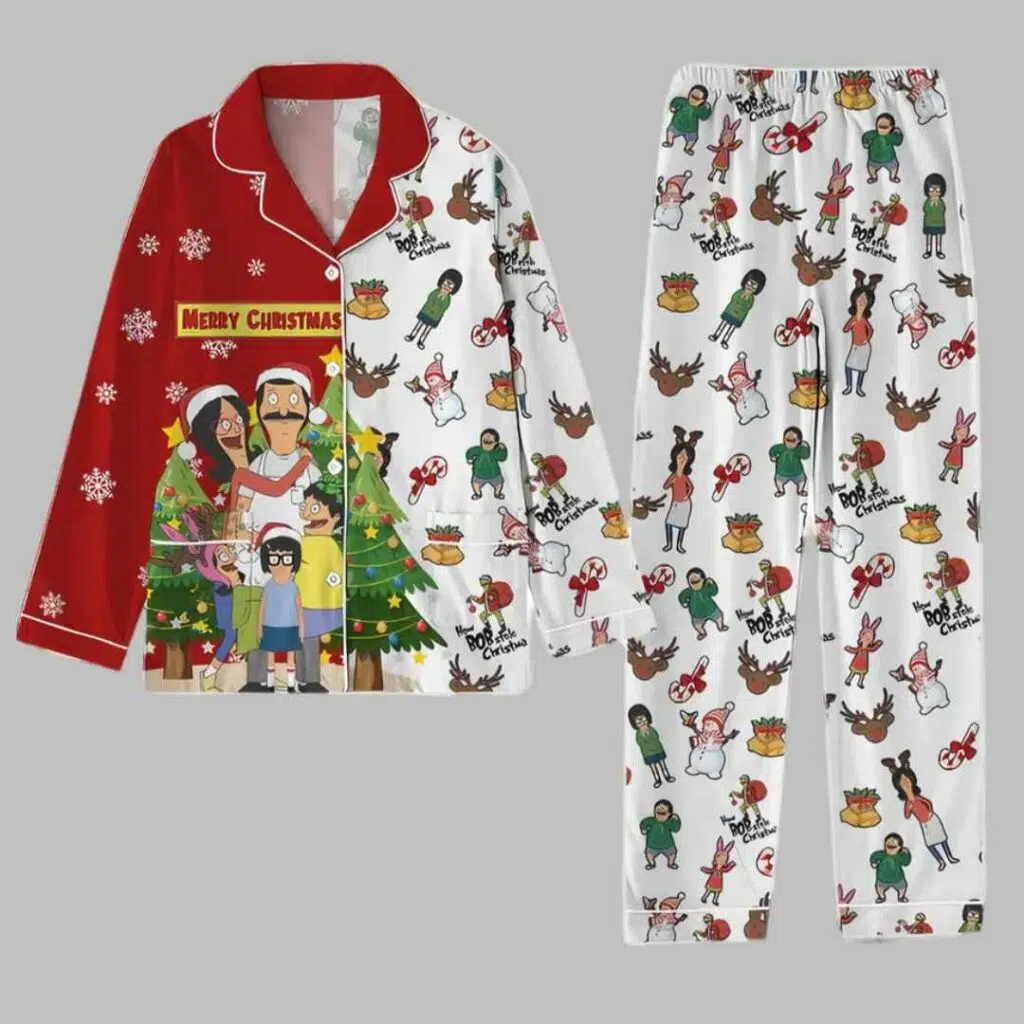 Bobs Burgers Christmas Pajamas Set 3