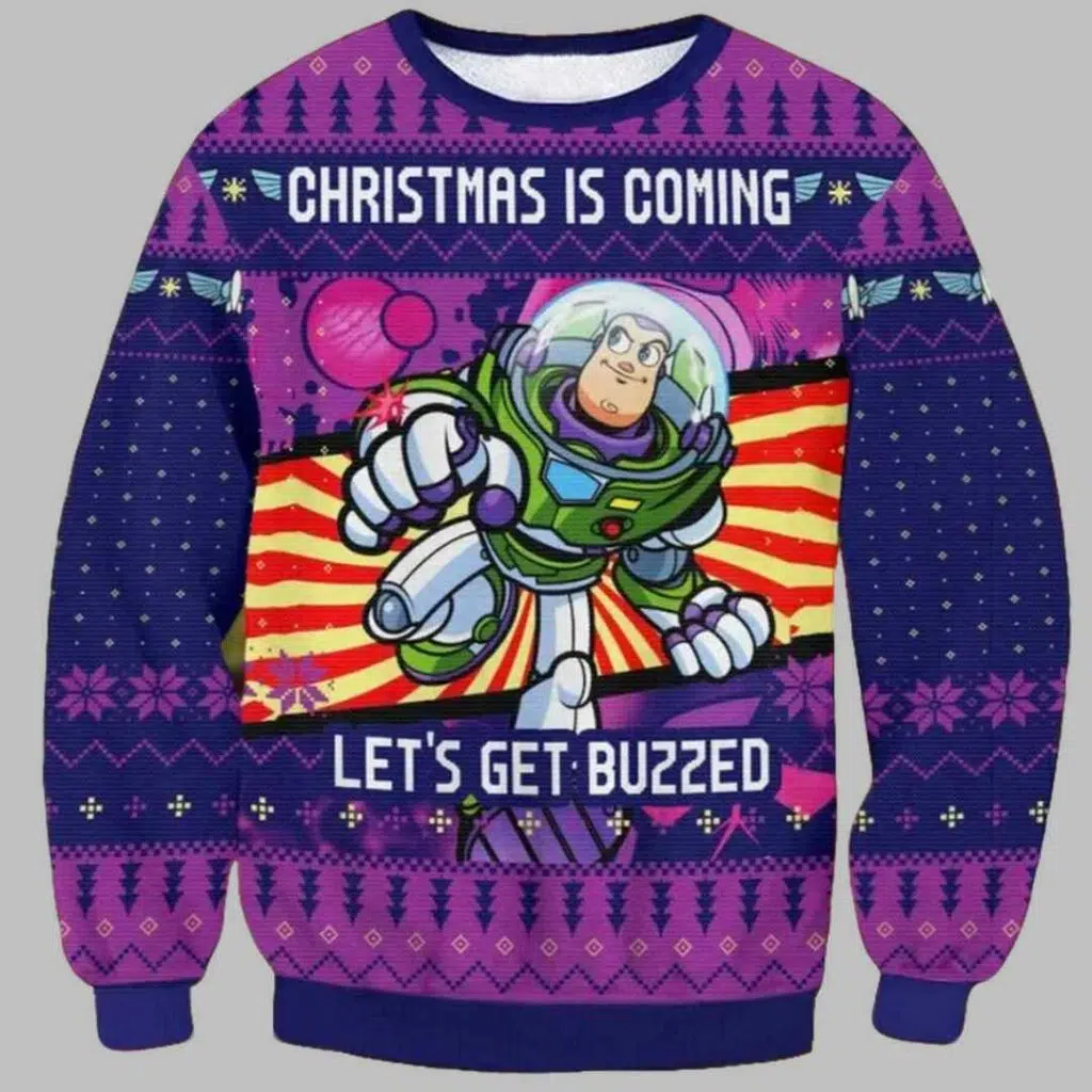 Buzz Lightyear Ugly Christmas Sweater 1