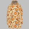 Calcifer Blanket Hoodie 1