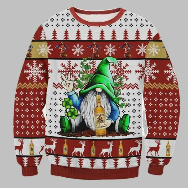 Captain Morgan Gnome Ugly Christmas Sweater 1