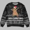 Capybara Capy Ugly Christmas Sweater 1