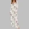 Cat Flower Pajama Set 3