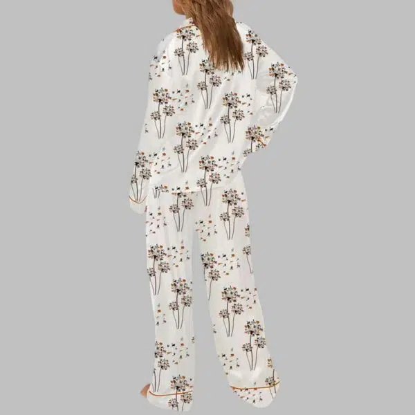 Cat Flower Pajama Set 4