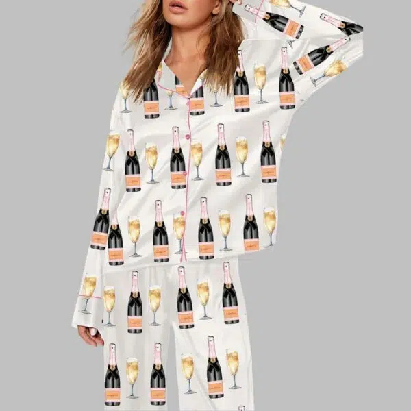 Champagne Pajama Set 1