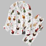Chicken Christmas Pajama Set