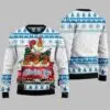 Chicken Life Christmas Tree Ugly Christmas Sweater 1