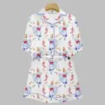 Christmas Ballet Art Print Pajama Set