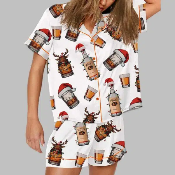 Christmas Beer Pajama Set 1