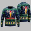 Christmas Beer Reindeer Ugly Christmas Sweater 1