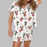 Christmas Cocktail Pajama Set