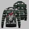 Christmas Cow Salty Heifer Ugly Christmas Sweater 1