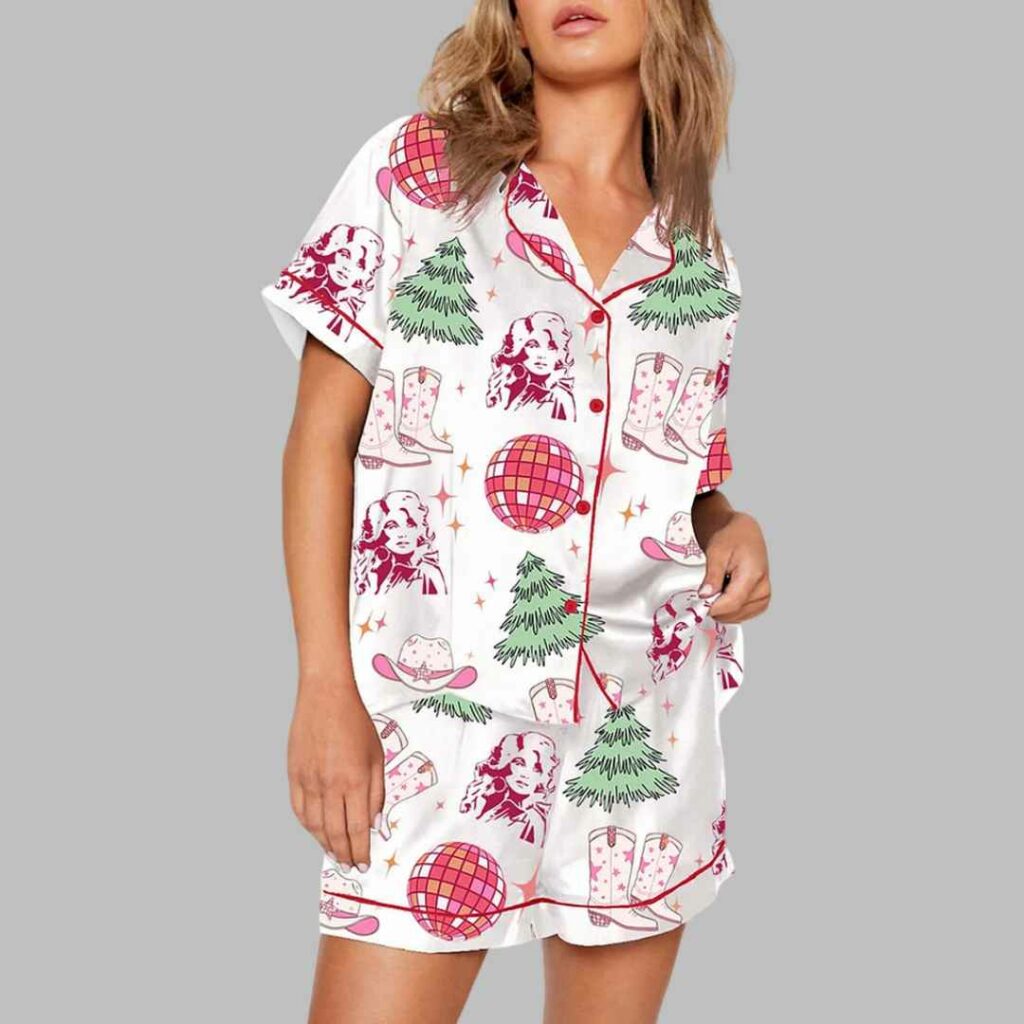 Christmas Cowgirl Pajama Set 3 Christmas Cowgirl Pajama Set 3