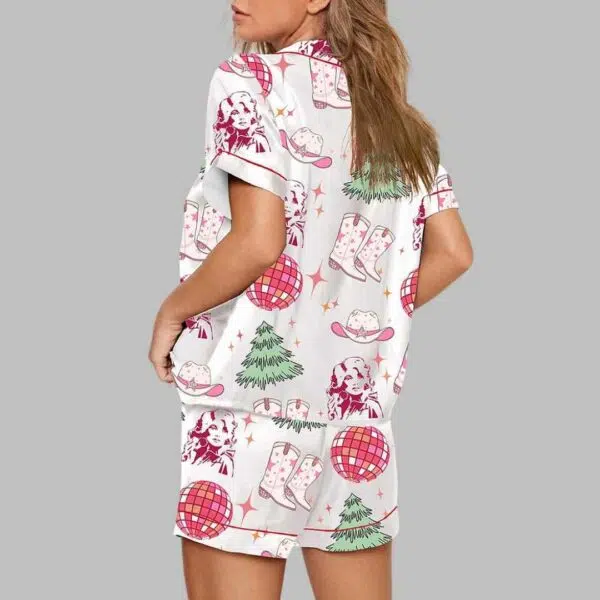 Christmas Cowgirl Pajama Set 4