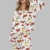 Christmas Drink Satin Pajama Set 6 Christmas Drink Satin Pajama Set 1
