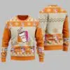 Christmas Dunkin Donut Ugly Christmas Sweater 1