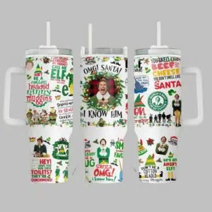 Christmas Elf Buddy Tumbler 1