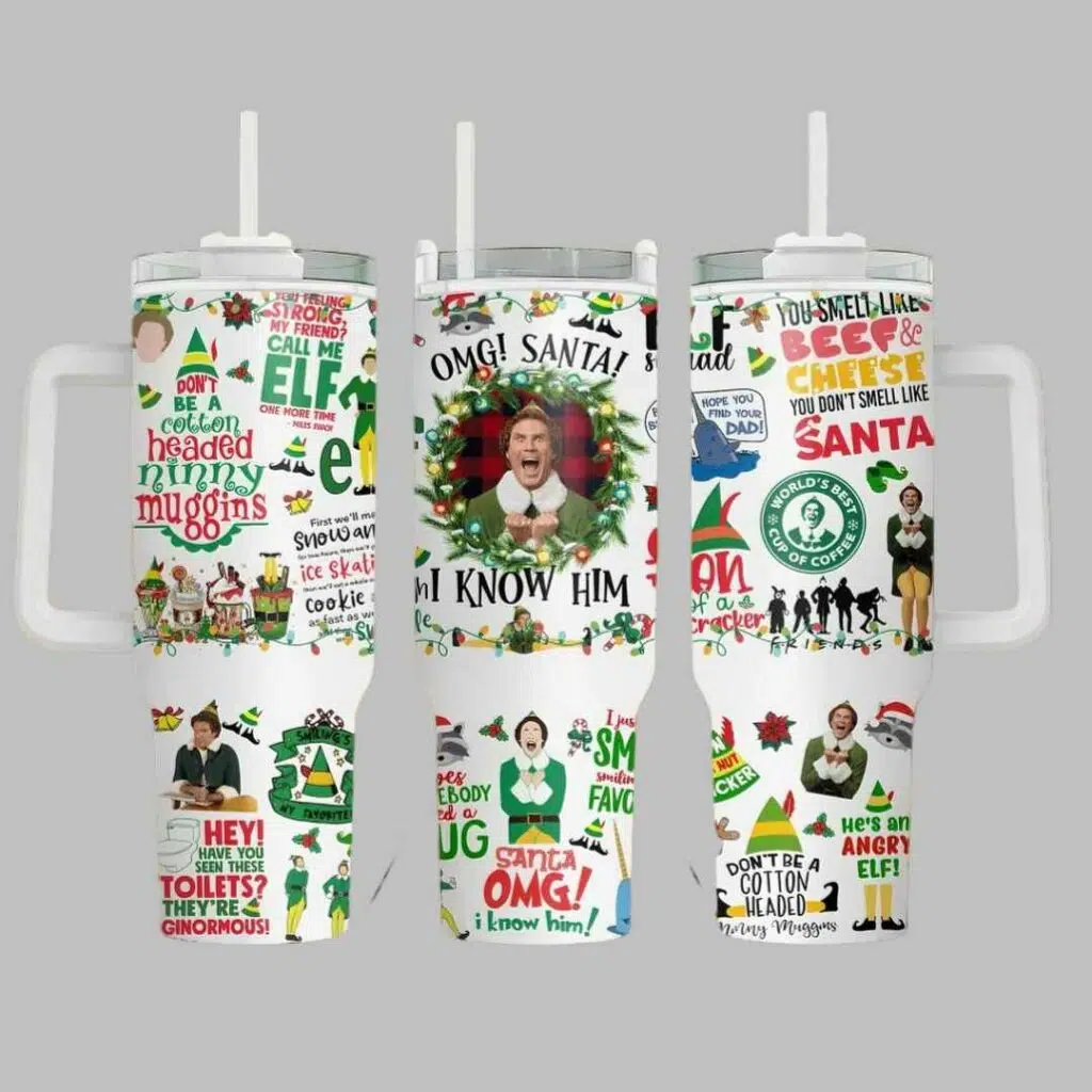 Christmas Elf Buddy Tumbler 3