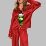 Christmas Grnch Pajama Set