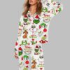 Christmas Grnch Pajama Set 1