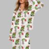 Christmas Grnch Tree Cake Pajama Set 7 Christmas Grnch Tree Cake Pajama Set 1