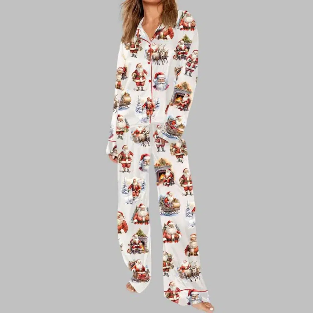 Christmas Santa Pajama Set 3