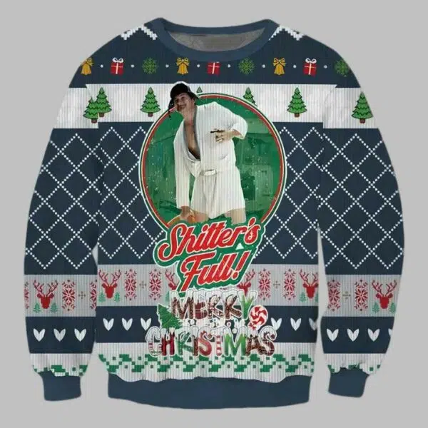 Christmas Shitters Full Ugly Christmas Sweater 1