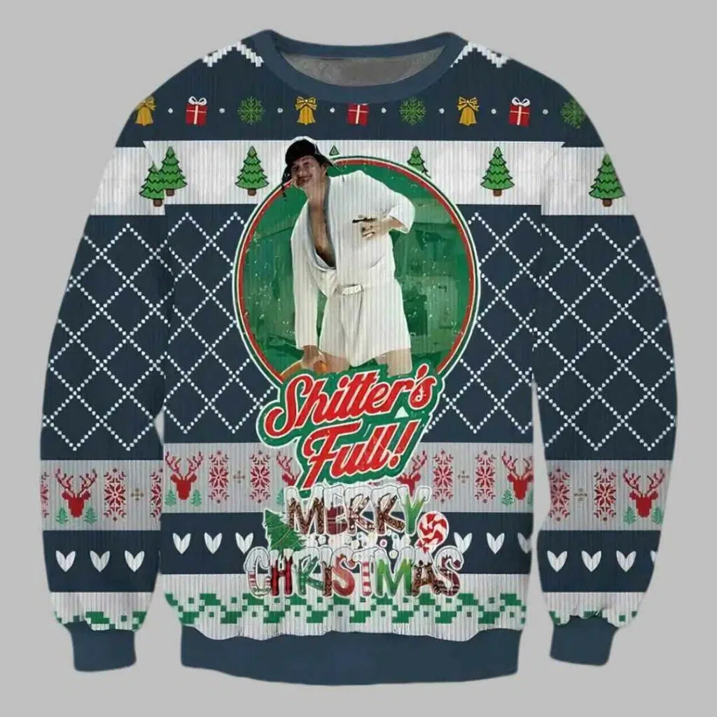 Christmas Shitters Full Ugly Christmas Sweater 3