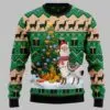 Christmas Tree Llama Ugly Christmas Sweater 3