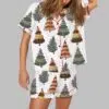 Christmas Tree Pajama Set 1