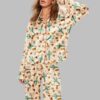 Christmas Western Cowboy Boots Print Pajama Set 1 1