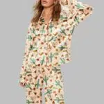 Christmas Western Cowboy Boots Print Pajama Set